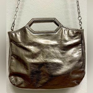 TORY BURCH Metallic Large Handbag